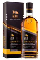 M&H Elements Pomegranate Single Malt Whisky 750ML