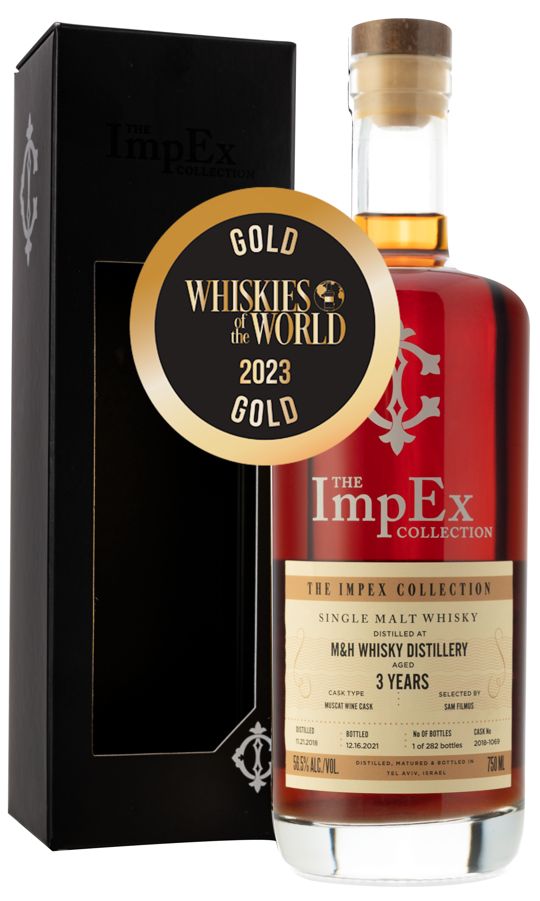 The ImpEx Collection M&H Muscat Wine Cask #2018-1069 750ML