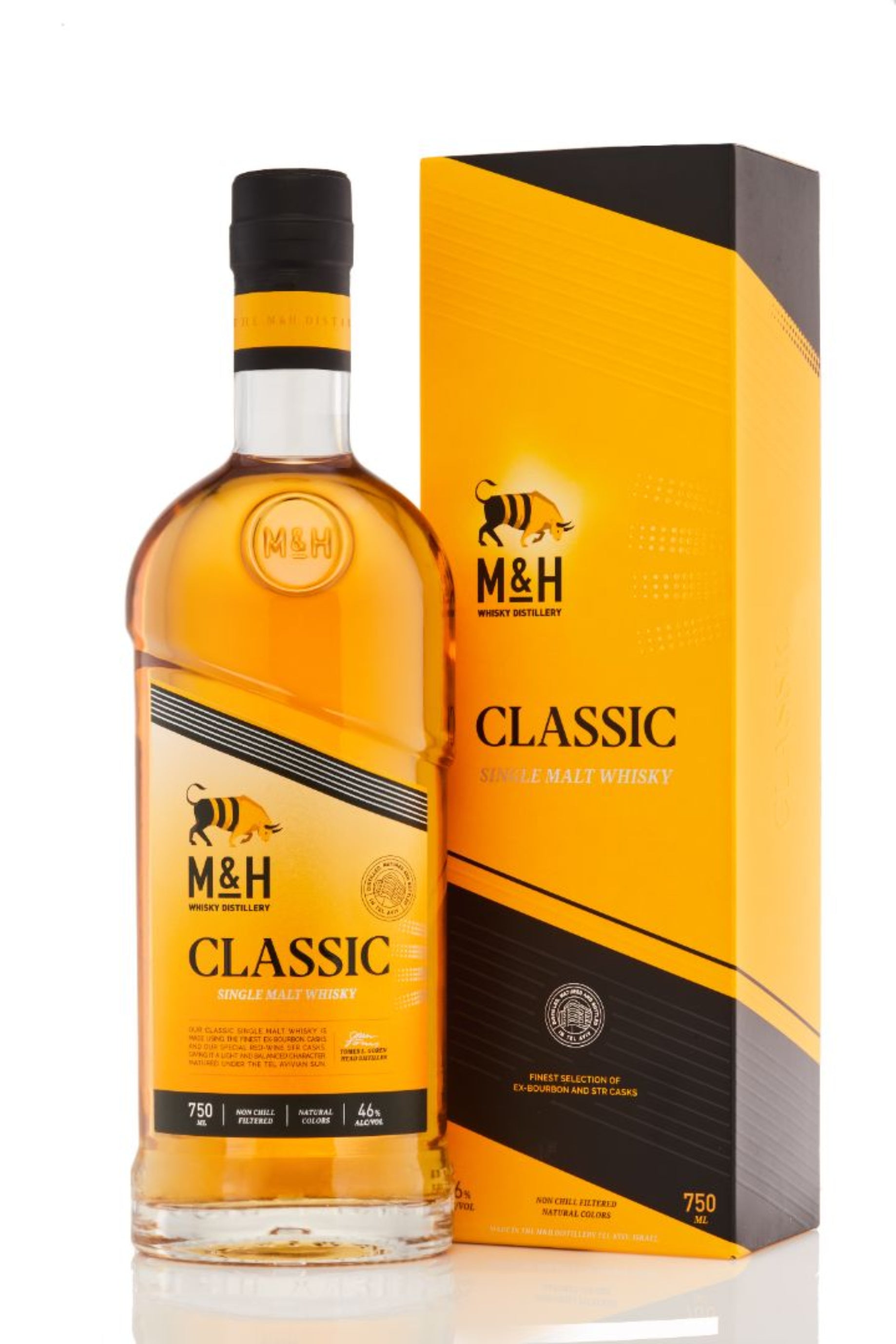 M&H Classic Single Malt Whisky 750ML