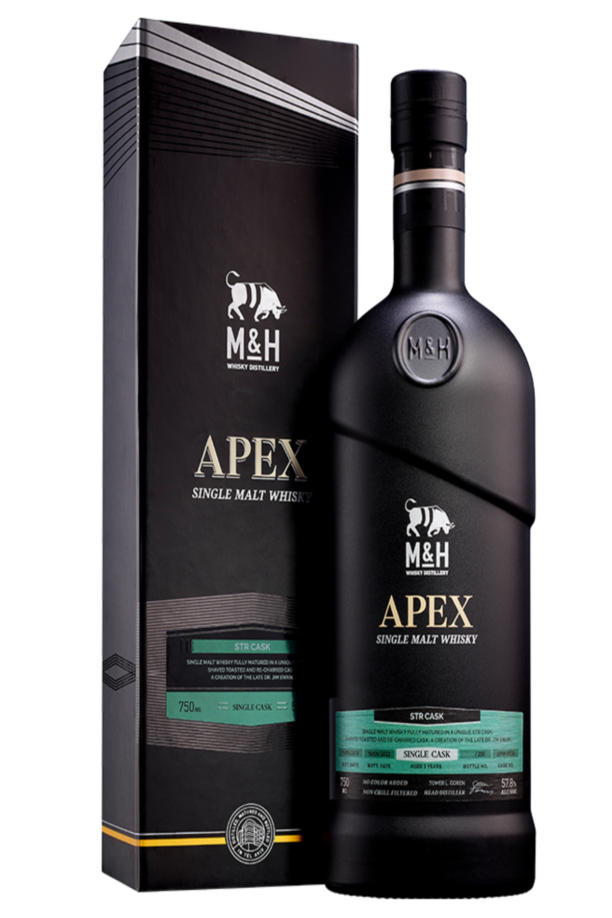 M&H APEX STR Single Cask 750ML