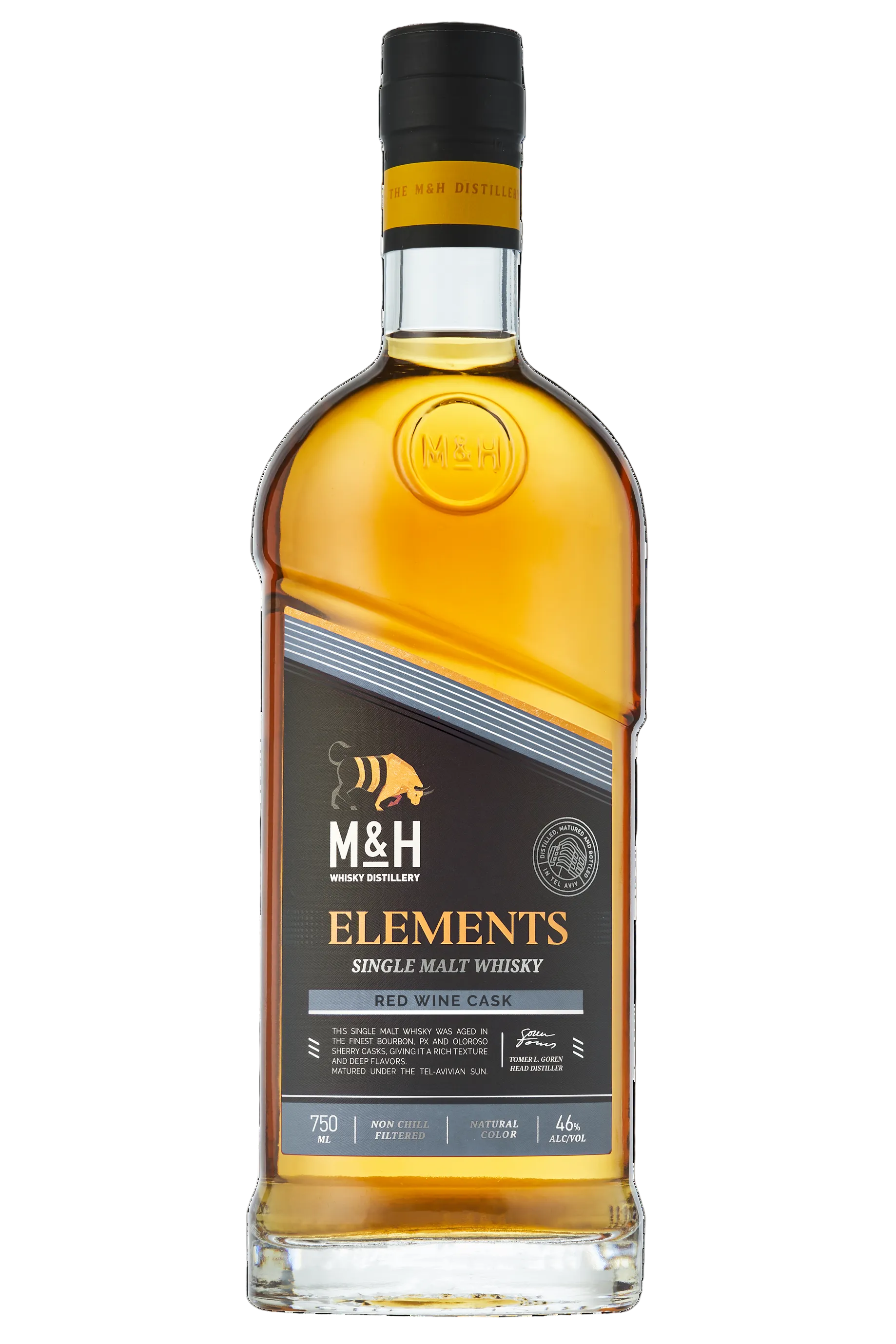 M&H Elements Israeli Red Wine Cask 750ML
