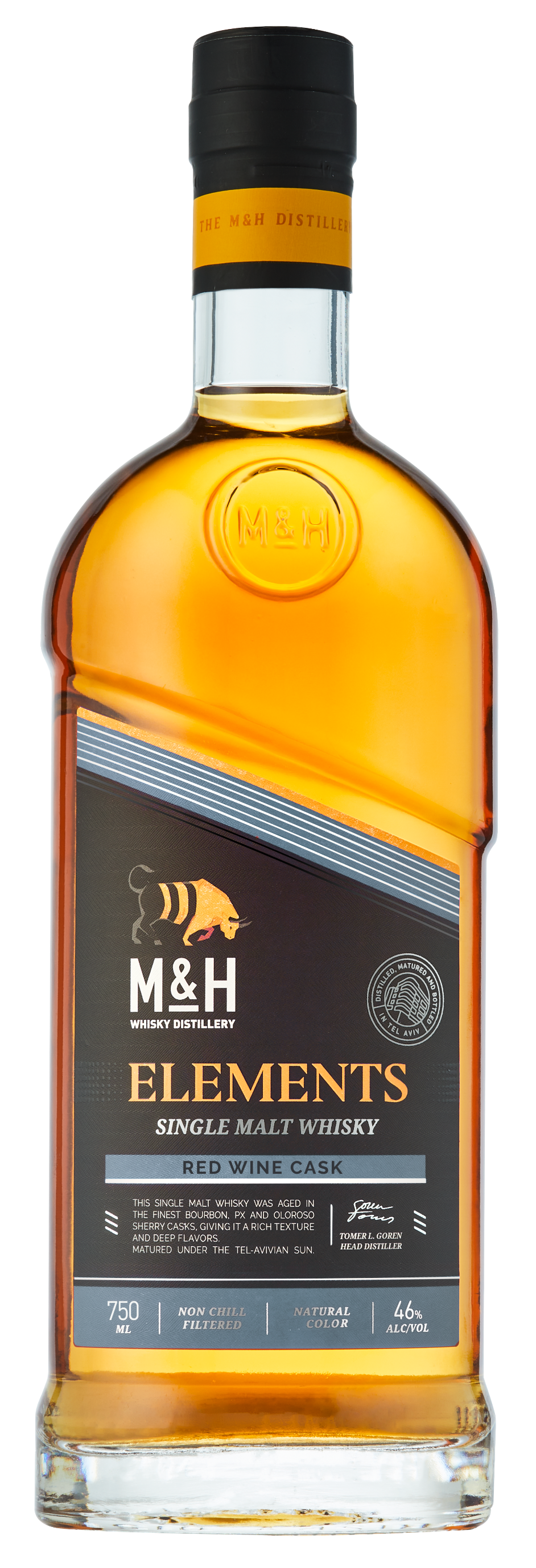 M&H Elements Israeli Red Wine Cask 750ML